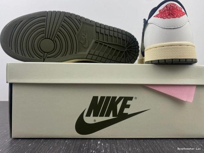 Boostmaster lin x Olive Travis DZ4137-106 WMNS Air 1 Scott OG Jordan Low 0824